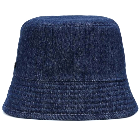 MSRP $795! Double-Sided Authentic Prada Re-Nylon & Denim Bucket Hat Size Medium - Picture 5 of 14